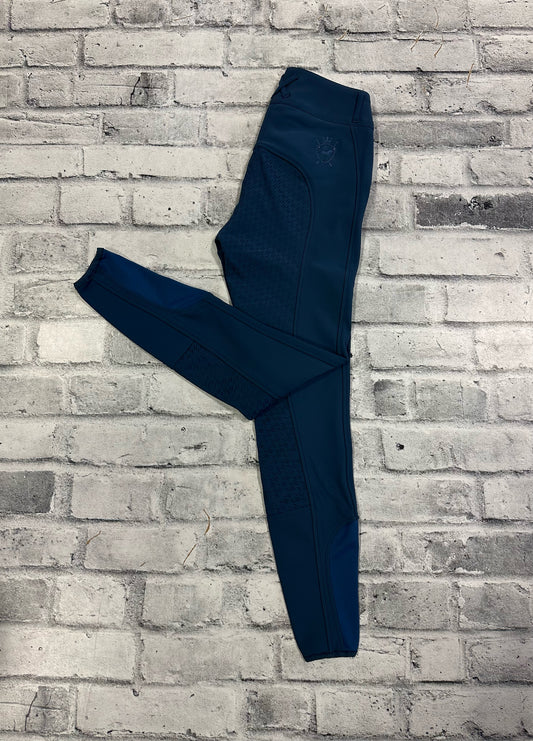 GoodRider FS Grip Breeches Steele Blue 24