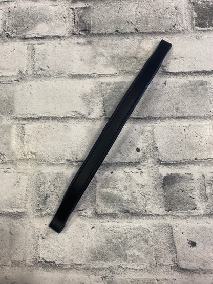 Padded Leather Browband Black 15"