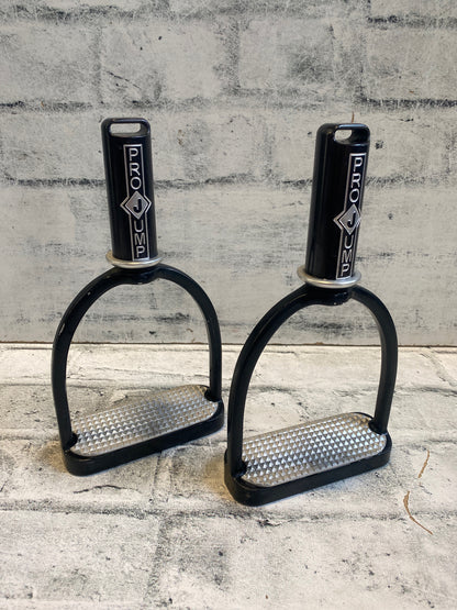 4.5" Pro Jump Angled Stirrup Irons