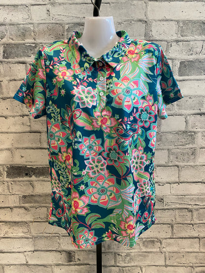 SS Polo Floral M