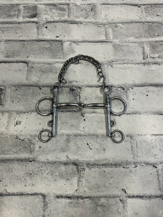 5" Pelham w/Chain
