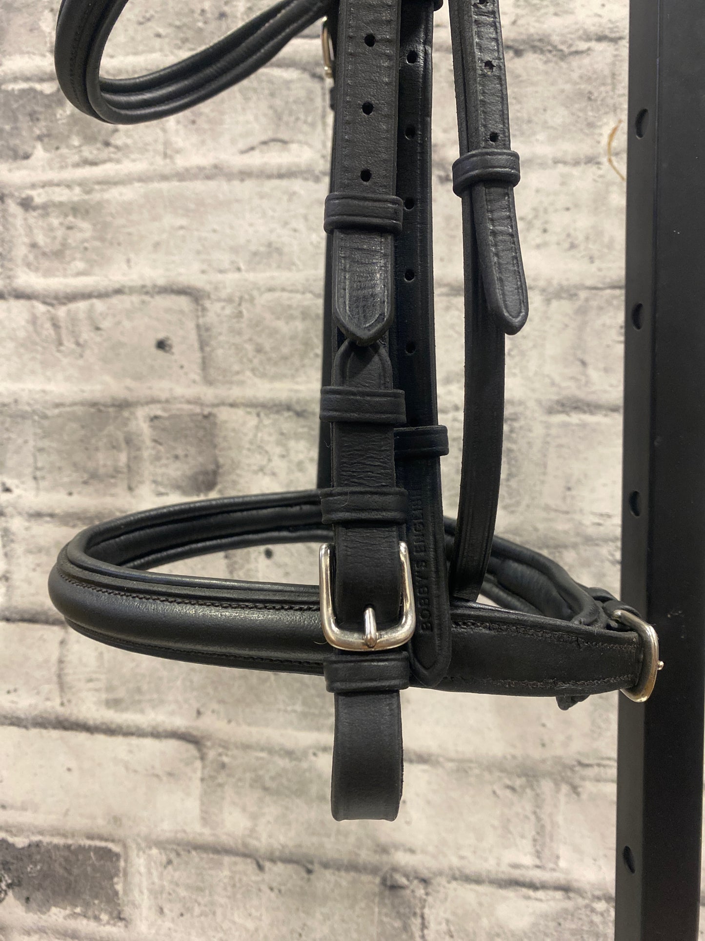 Bobby's Tack Dressage Bridle Black Full