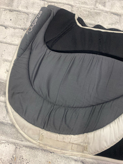 Fouganza AP Pad w/ Built In Half Pad Grey & White