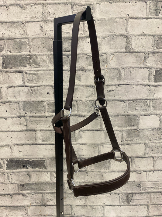Leather Halter Brown F