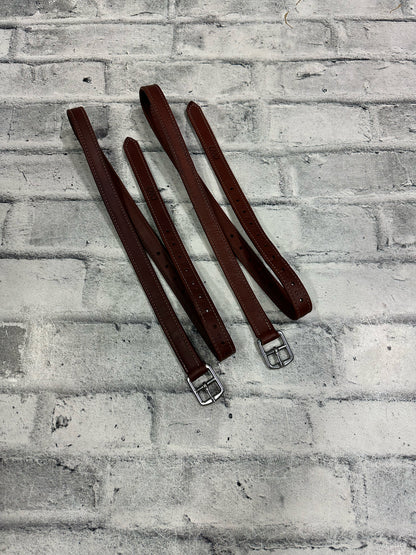 46" CWD Stirrup Leathers Brown