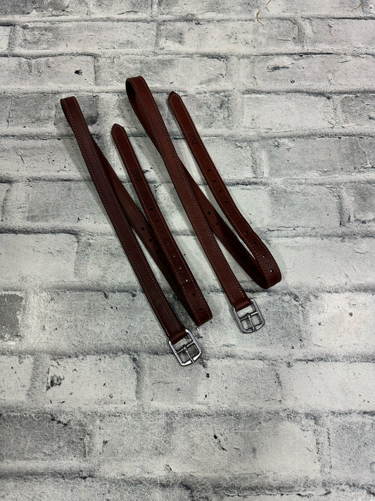46" CWD Stirrup Leathers Brown