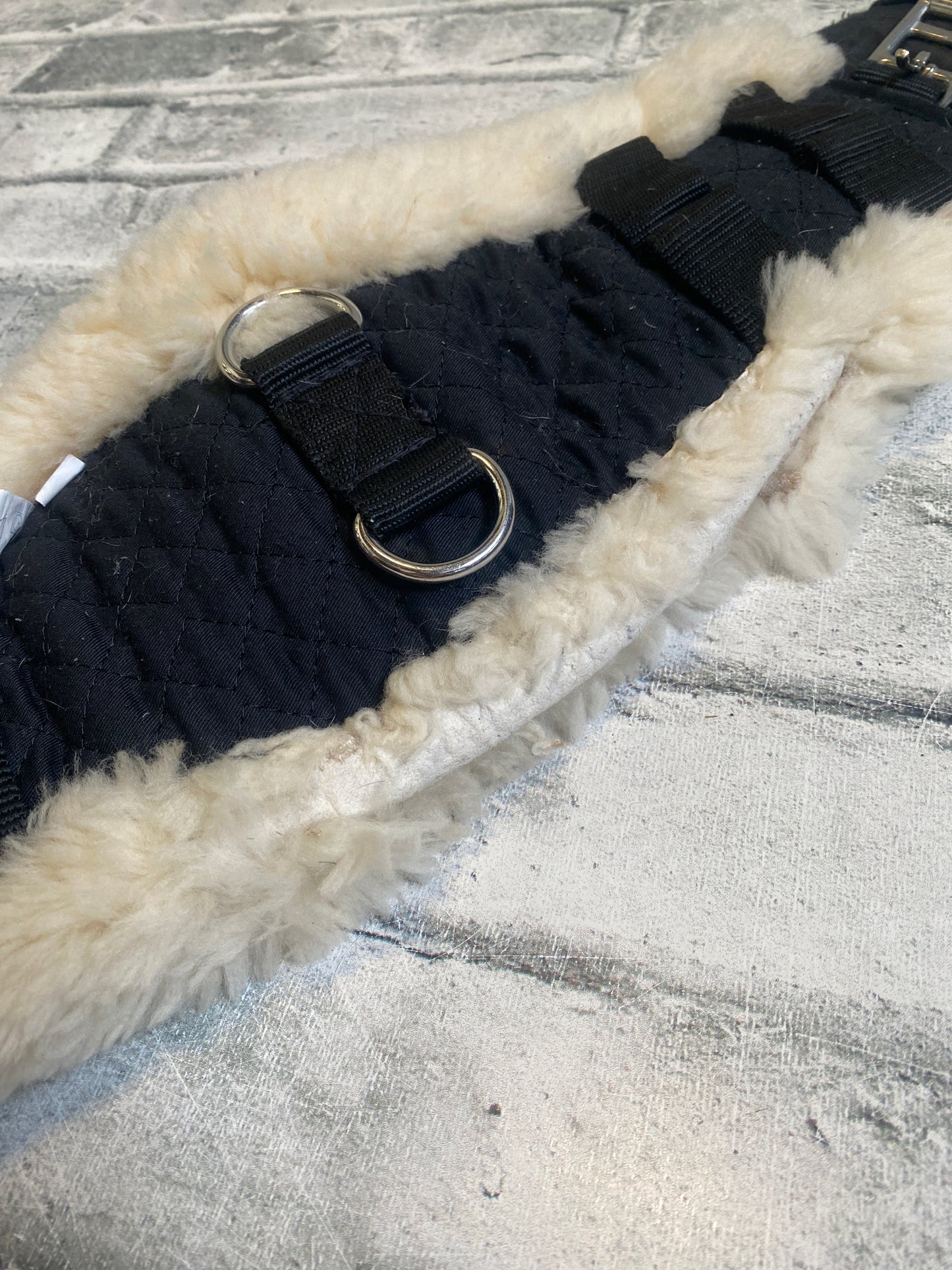 24" NSCr Sheepskin Dressage Girth