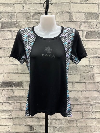 FOAL SS Sun Shirt Black/Purple S