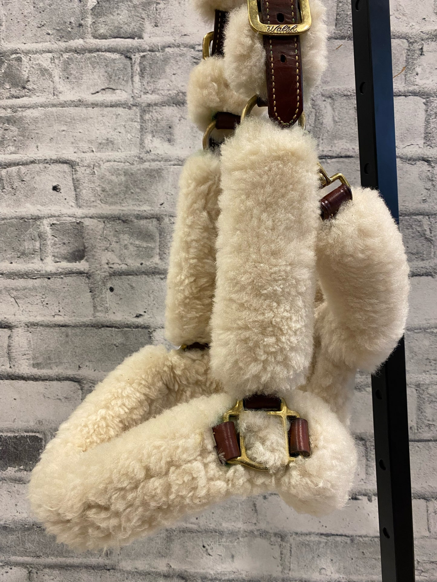 Walsh Leather Shipping Halter Brown F