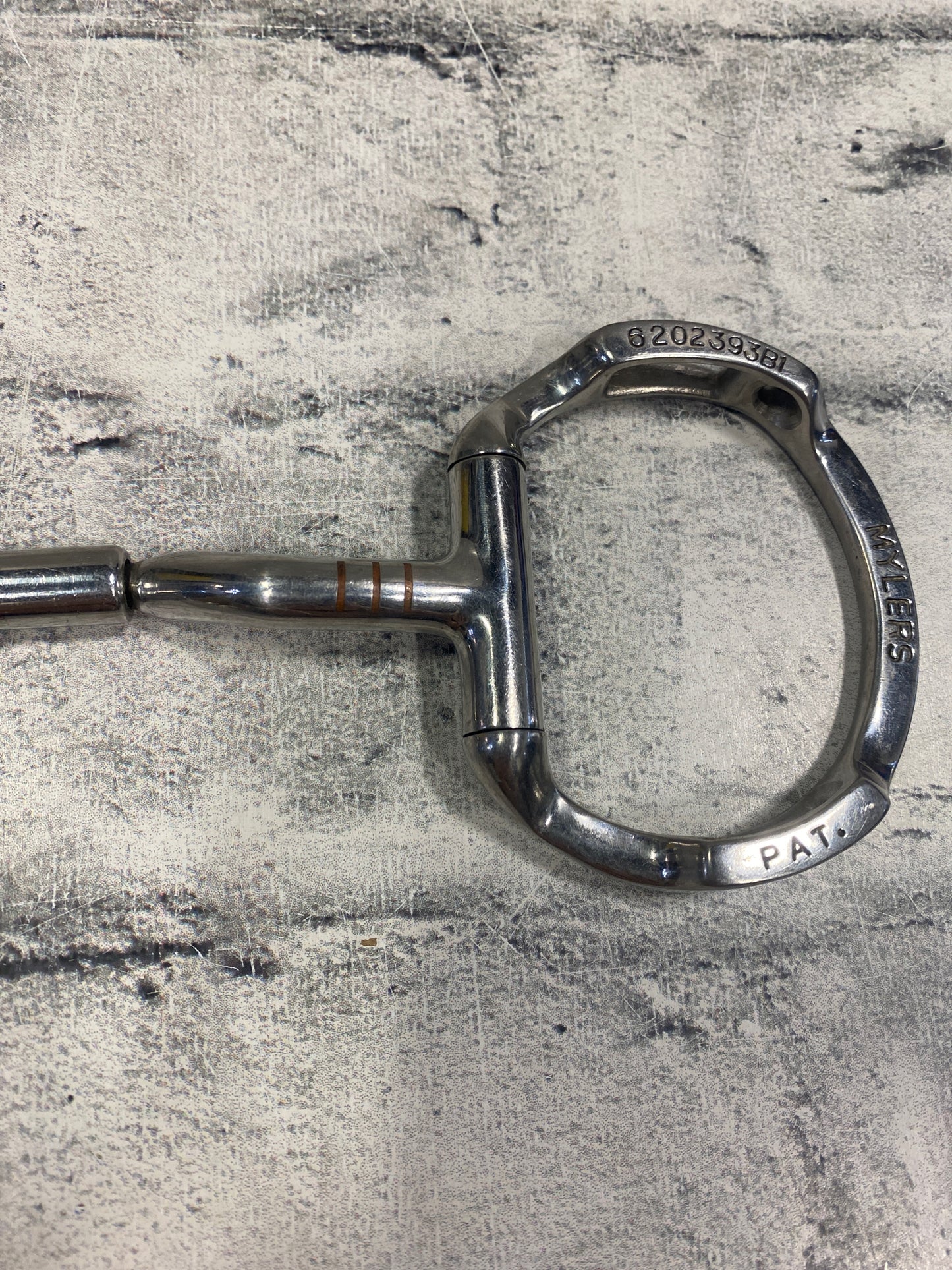 5" Myler Eggbutt Gag