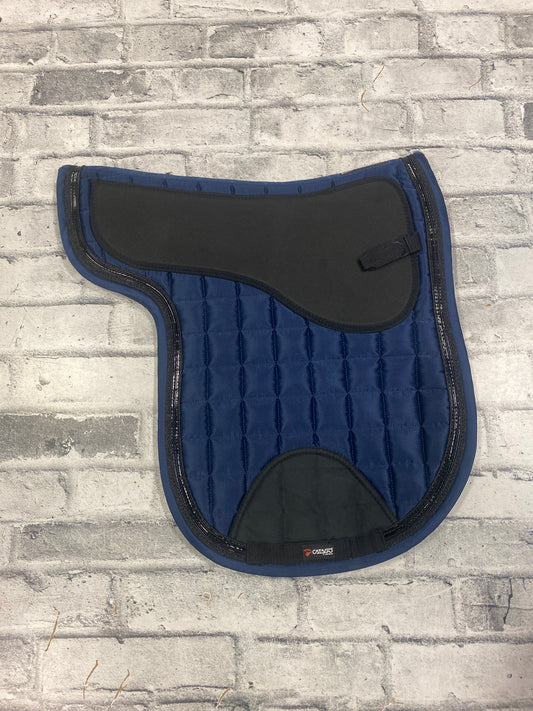 Shires Shaped Dressage Pad Blue