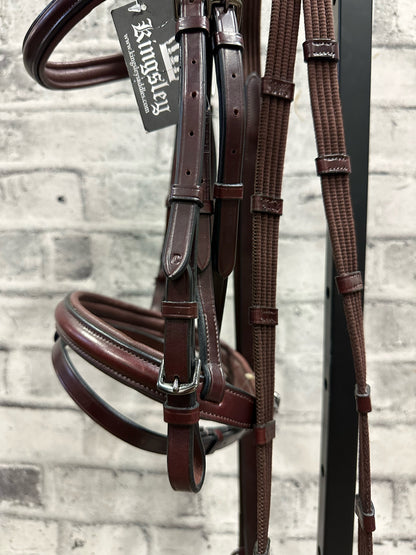 Kingsland Snaffle Bridle Cob + Reins + Bag NEW