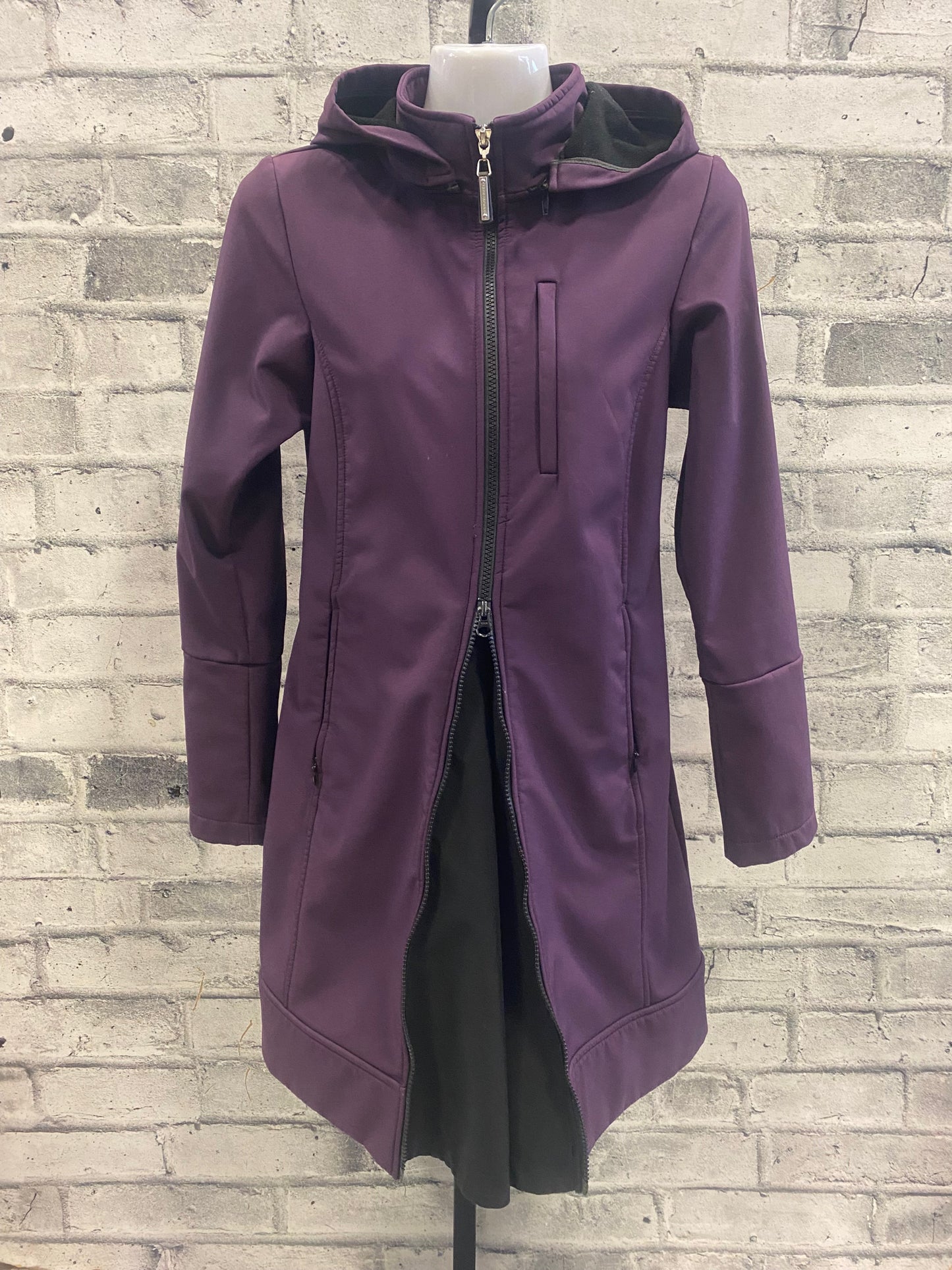 Asmar Long Riding Jacket Eggplant XXS
