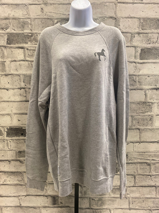 Scope Equestrian Crewneck Light Grey L