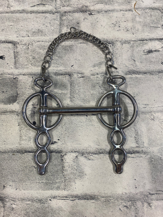 5" Straight Bar Cart Horse Driving Bit