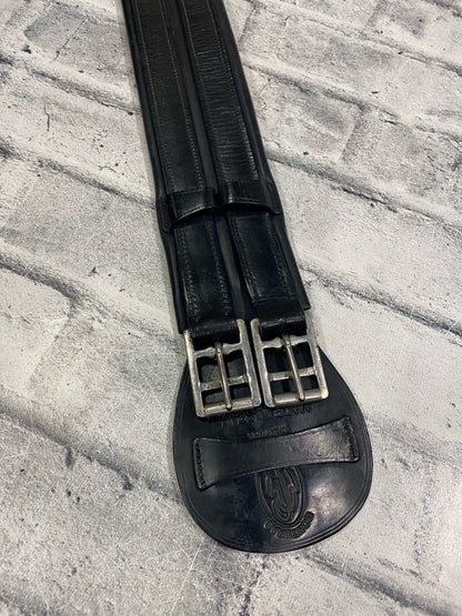 24" Monturas Lucas Talavera Dressage Girth Black