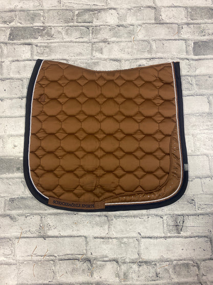 Schockemohle Sports Dressage Pad Copper/Navy F