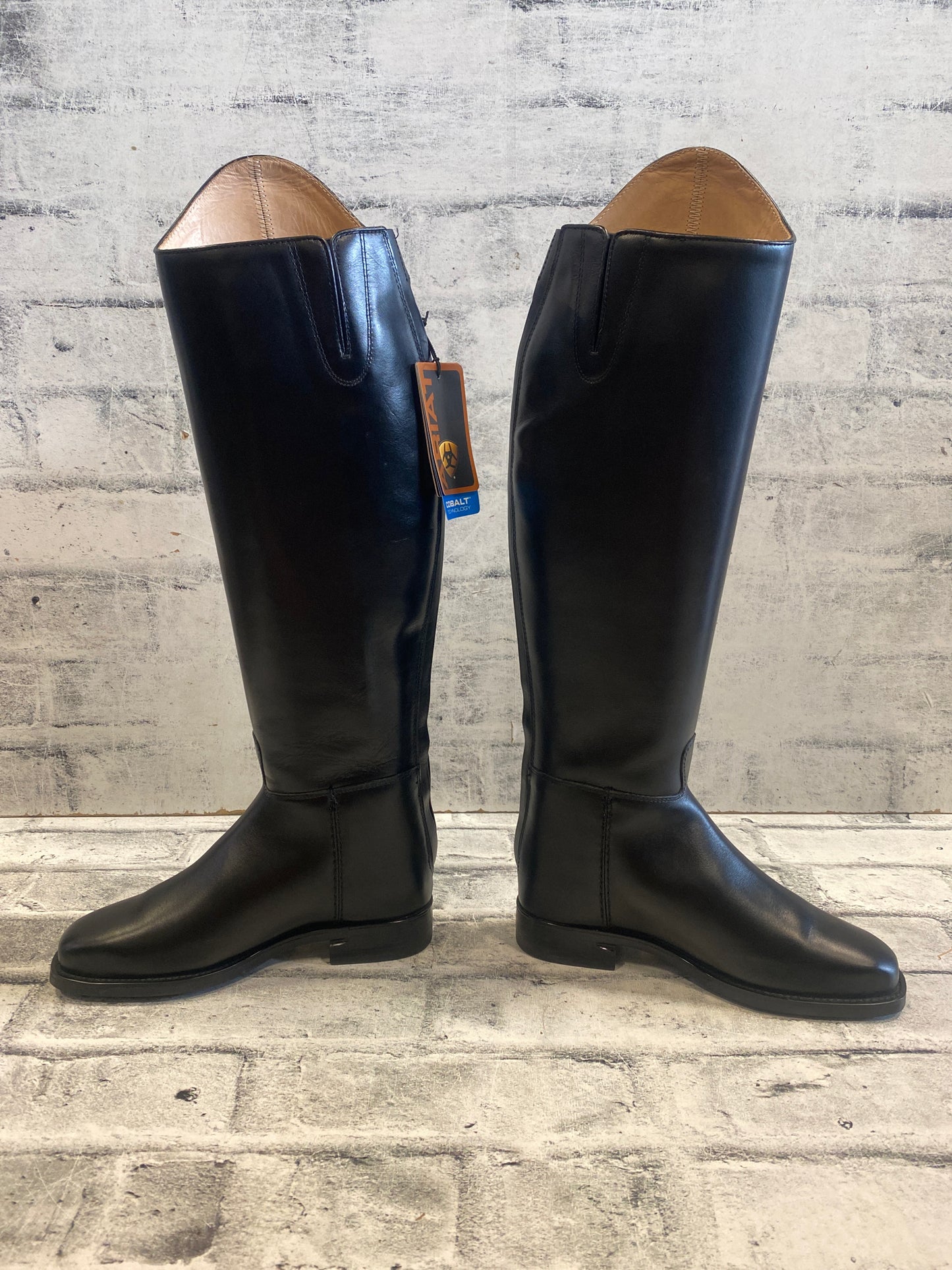 Ariat Dress Boots Black 5.5 H 17" C 12.5" NEW - Bag Incl.