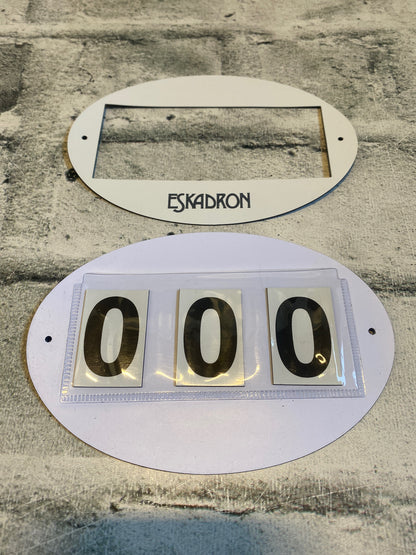 Eskadron Competition Bridle Number Set