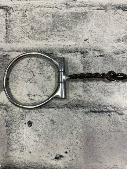 5" Fixed Ring Twisted Wire Snaffle
