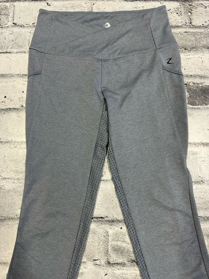 Horze FS Grip Riding Tights Heathered Grey 24