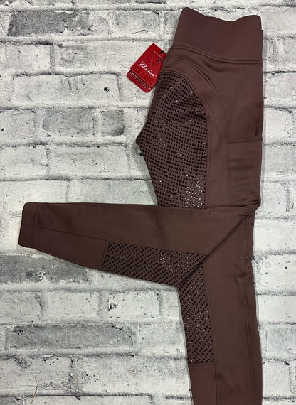 Elation Red Label FS Pull On Breeches Brown M NEW