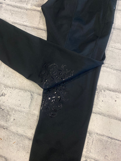 Elation KP Pull On High Waisted Riding Tights Black M