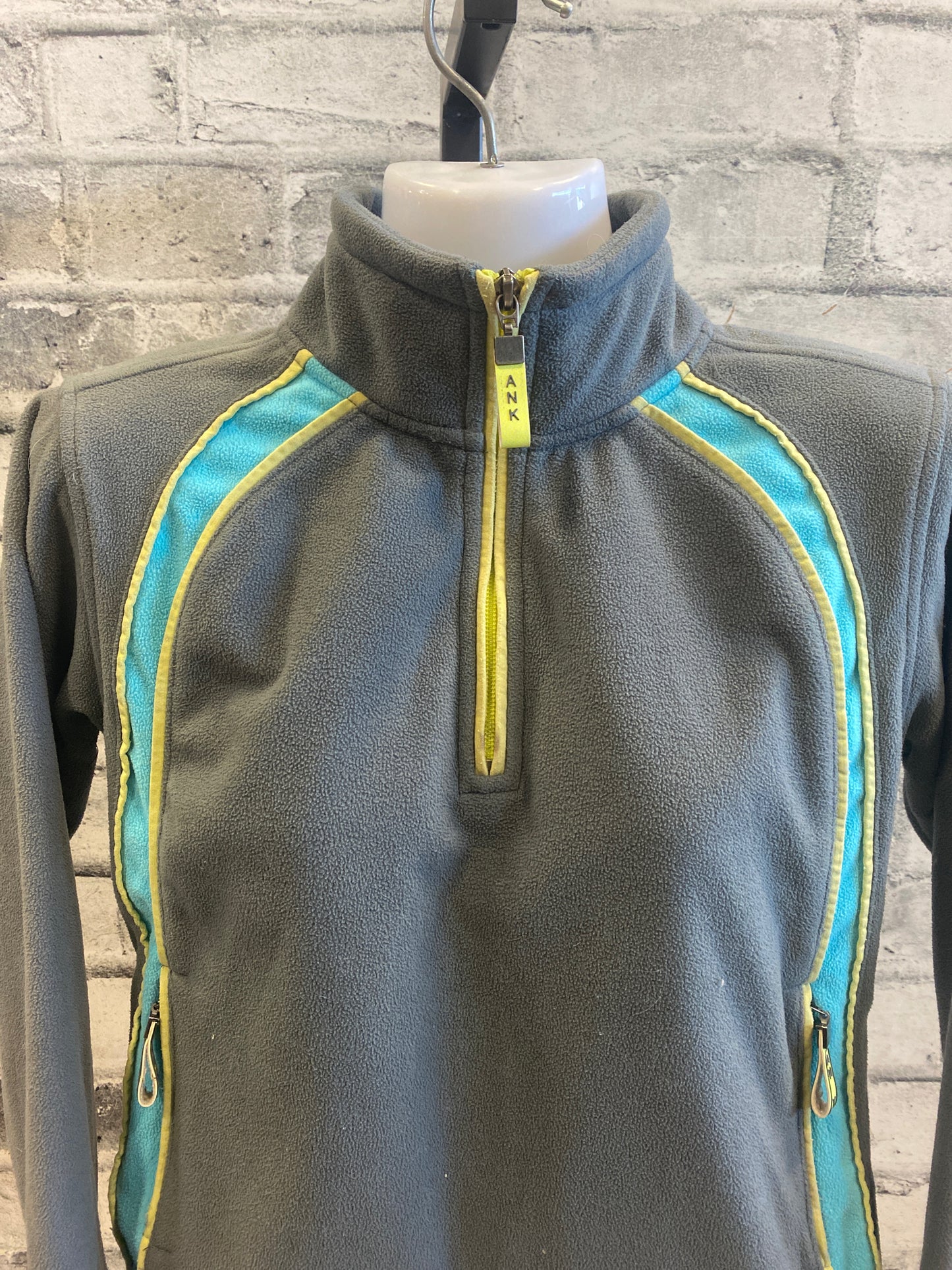 Anky 1/4 Zip Sweater Grey Childrens M