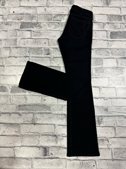 Ariat Perfect Rise Black Boot Cut Jeans 30XL