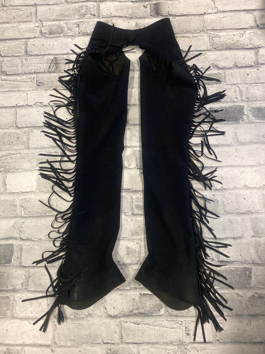 Hobby Horse Co. Suede Chaps Black Youth L