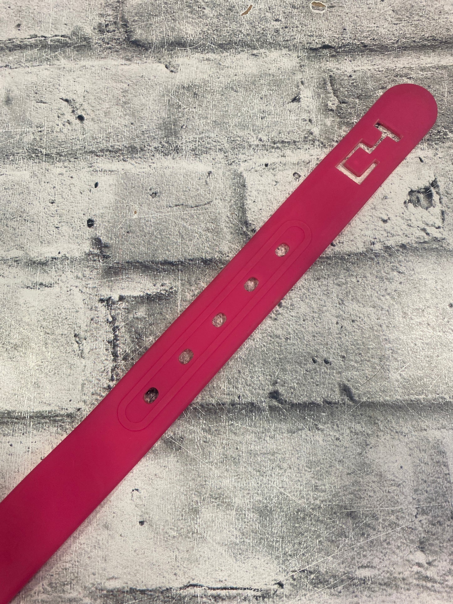 C4 Belt Hot Pink/Silver Buckle 28