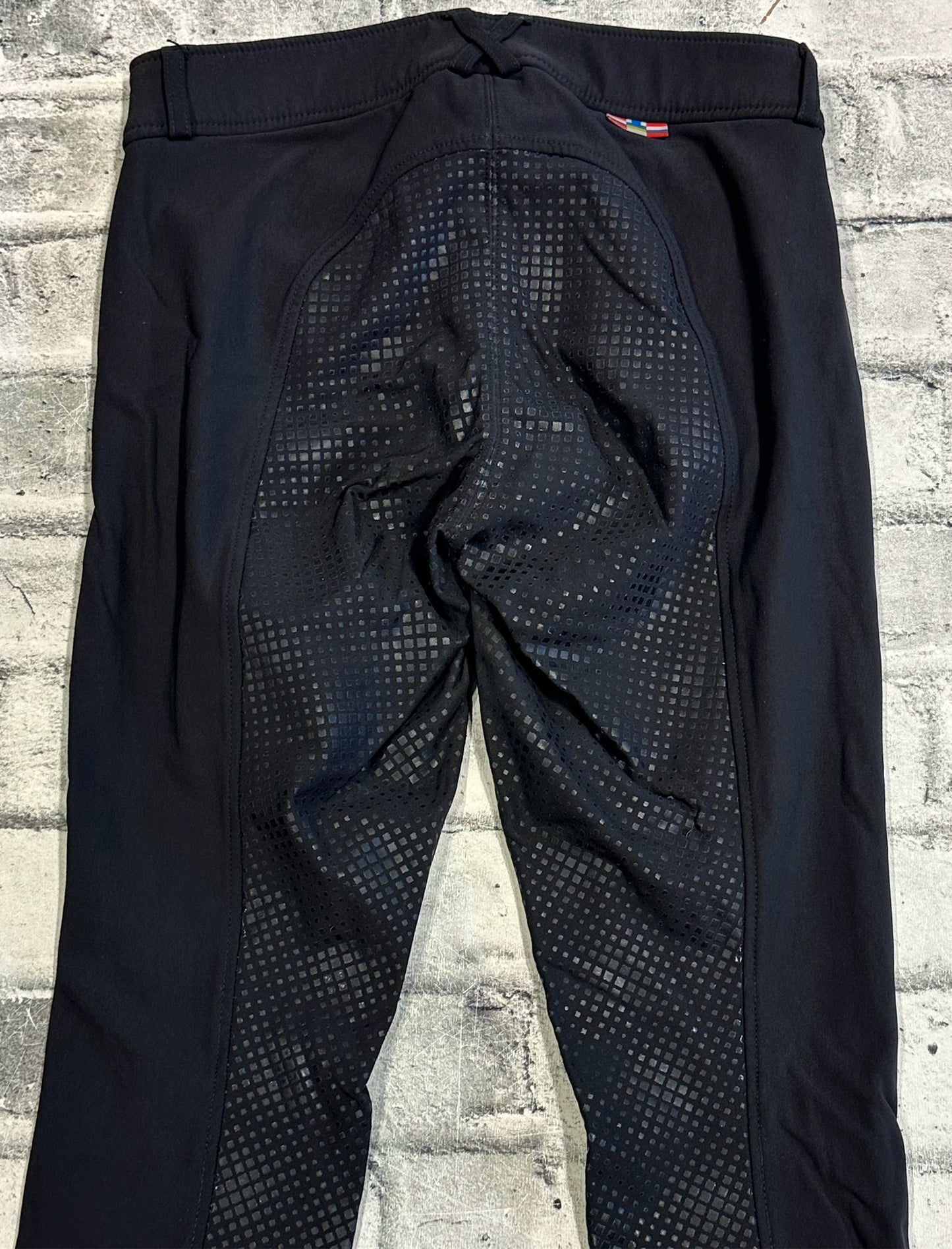 Horze FS Silicone Grip Breeches Black 26