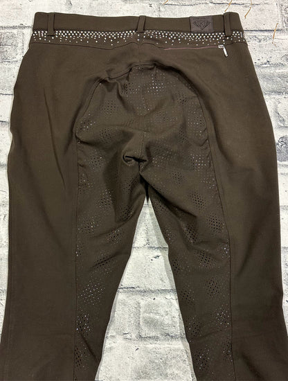 BR Full Seat Breeches Brown 32
