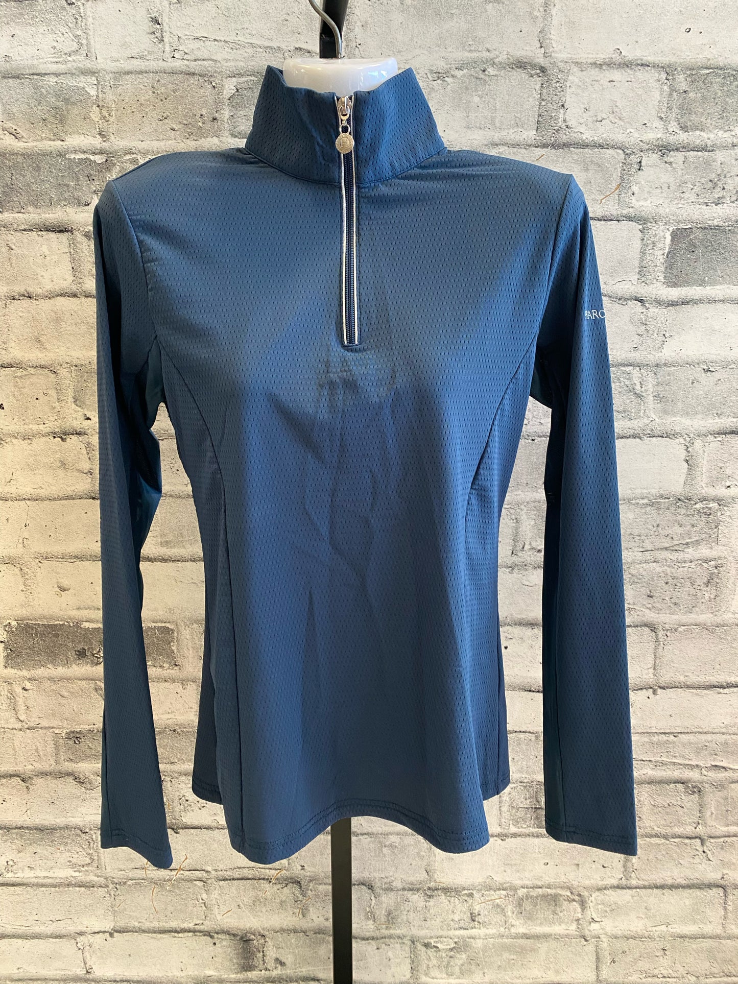 Harcour LS 1/4 ZipTechnical Shirt Navy M