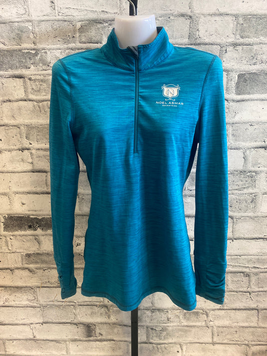 Asmar 1/4 Zip LS Shirt Heathered Turq S