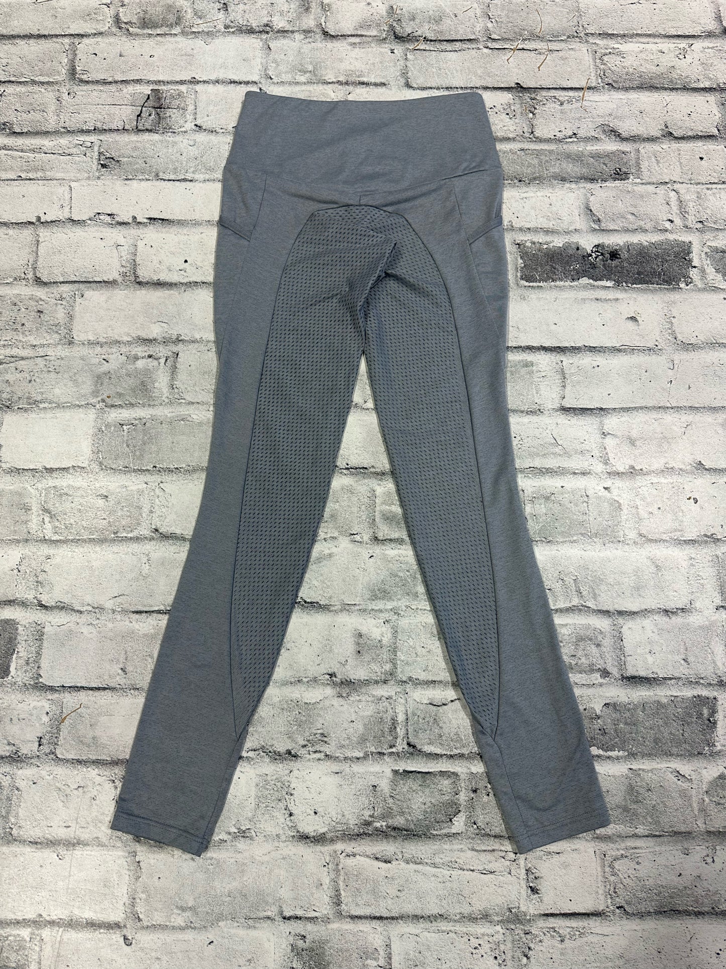 Horze FS Grip Riding Tights Heathered Grey 24