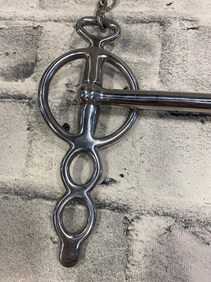 5" Straight Bar Cart Horse Driving Bit