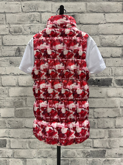 Horsewear Puffy Vest Horse Pattern Childrens 11-12