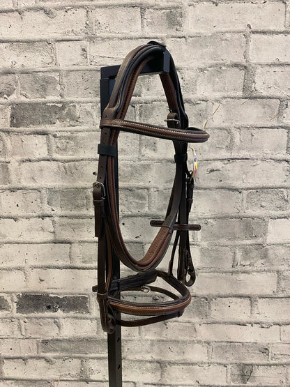 True North Raised Bridle w/Flash+ Rubber Reins F