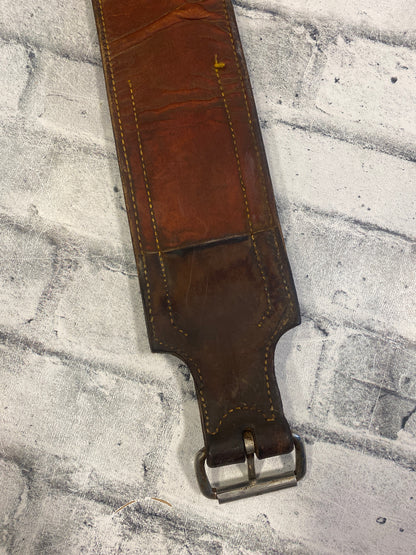 Leather Back Cinch