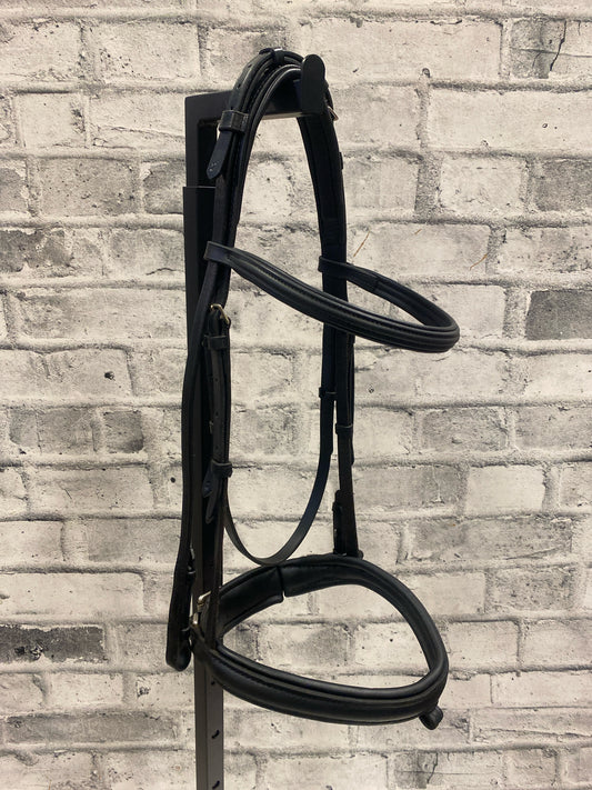 Otto Schumacher Padded Dressage Bridle w/ Crank Noseband F