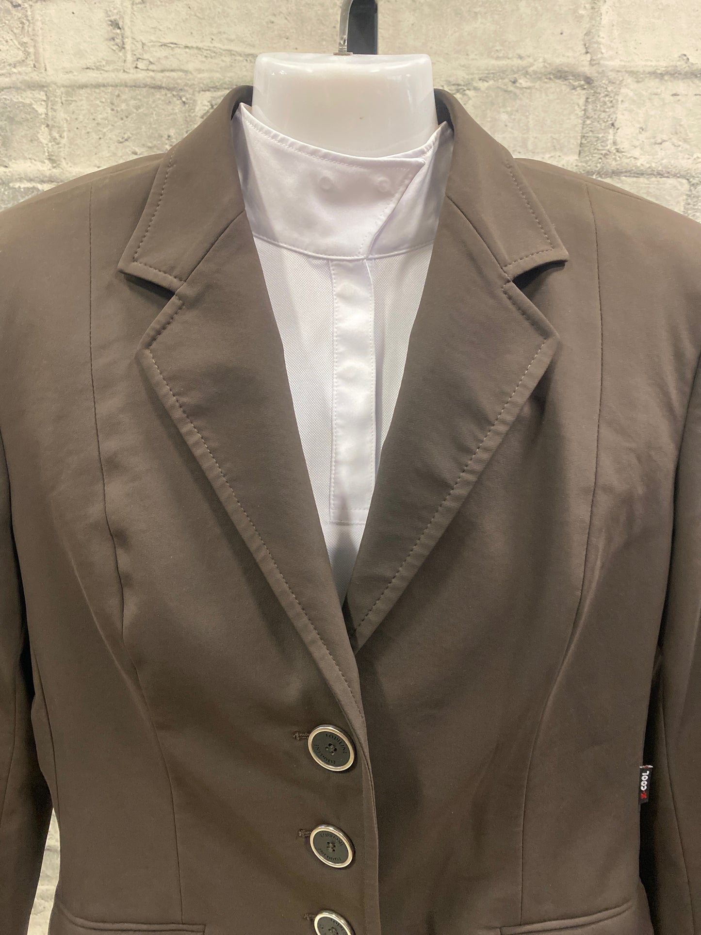 Equiline X Cool Show Jacket Brown US 10 (EU 46)