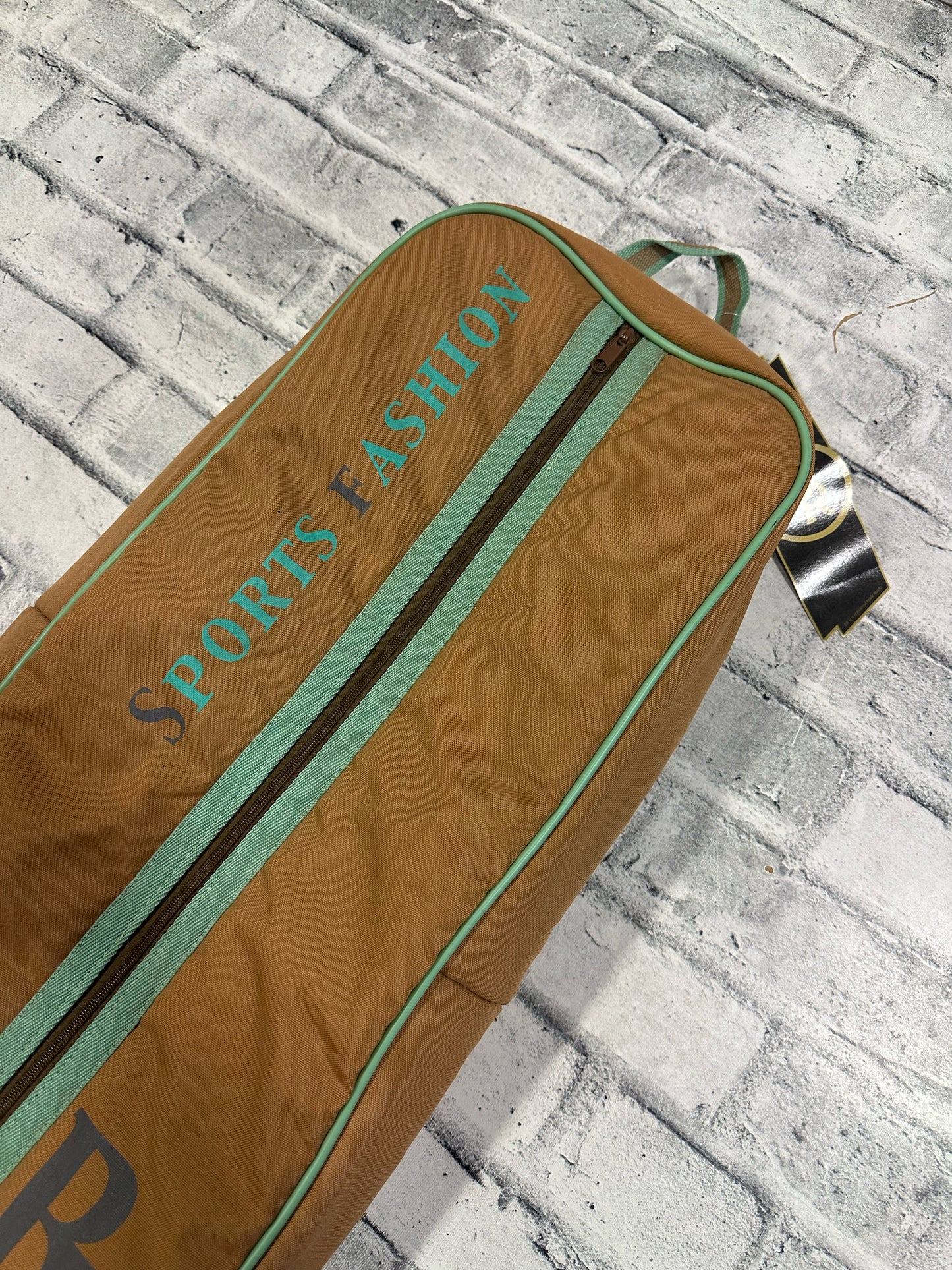 BR Bridle Bag Tan/Turquoise NEW