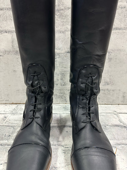 Cresendo Tall Boots Black 9.5 17" H 12" W