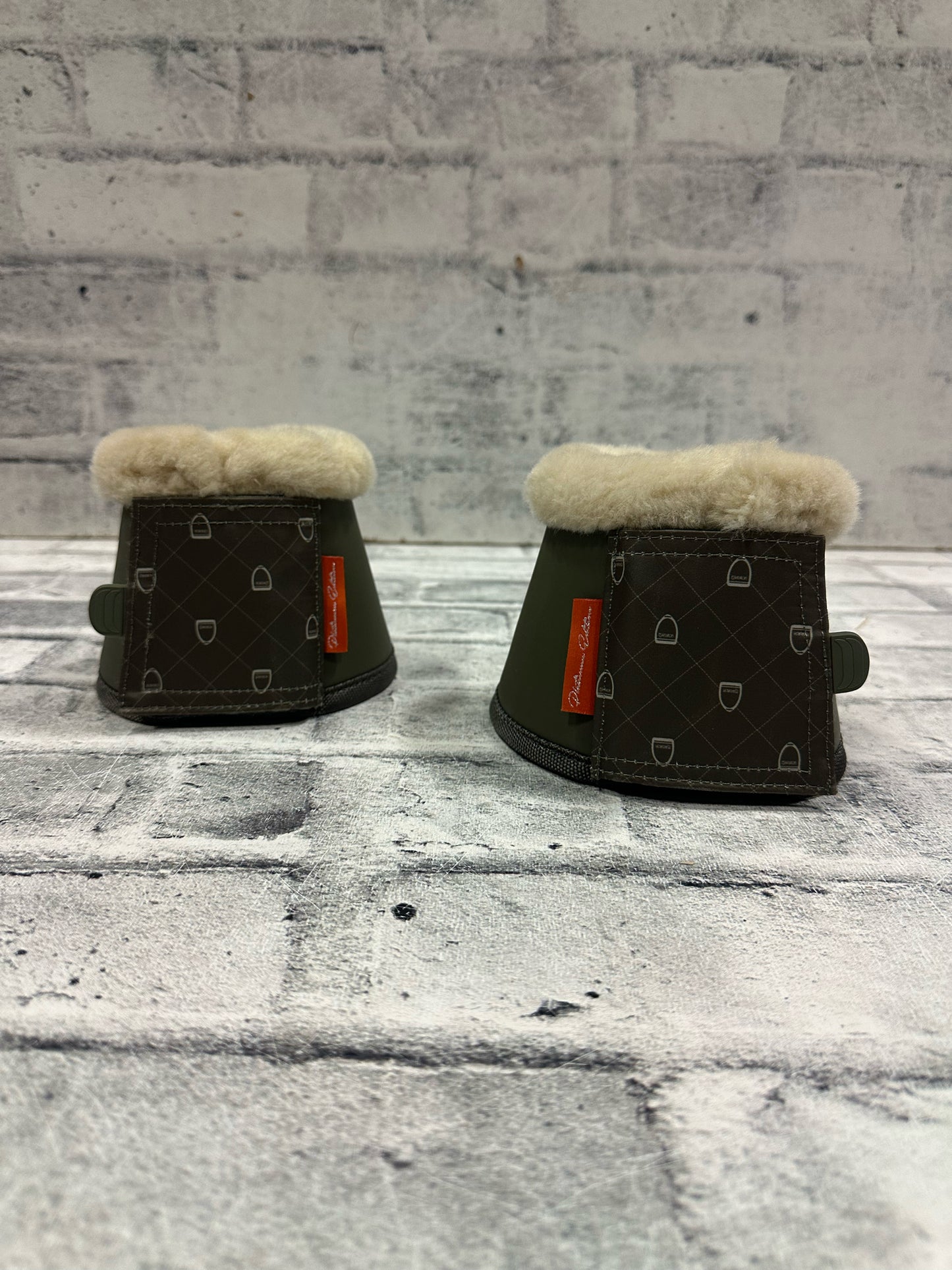 Eskadron Fuzzy Bell Boots Olive M