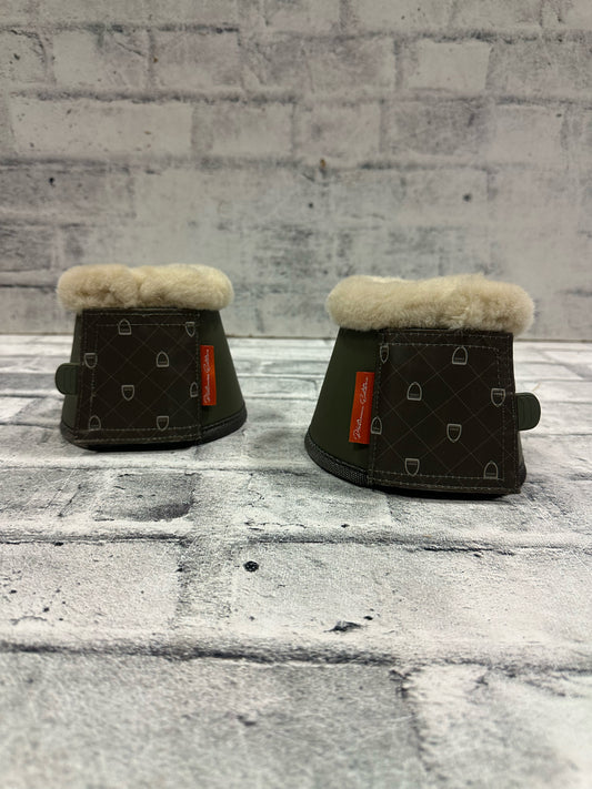 Eskadron Fuzzy Bell Boots Olive M
