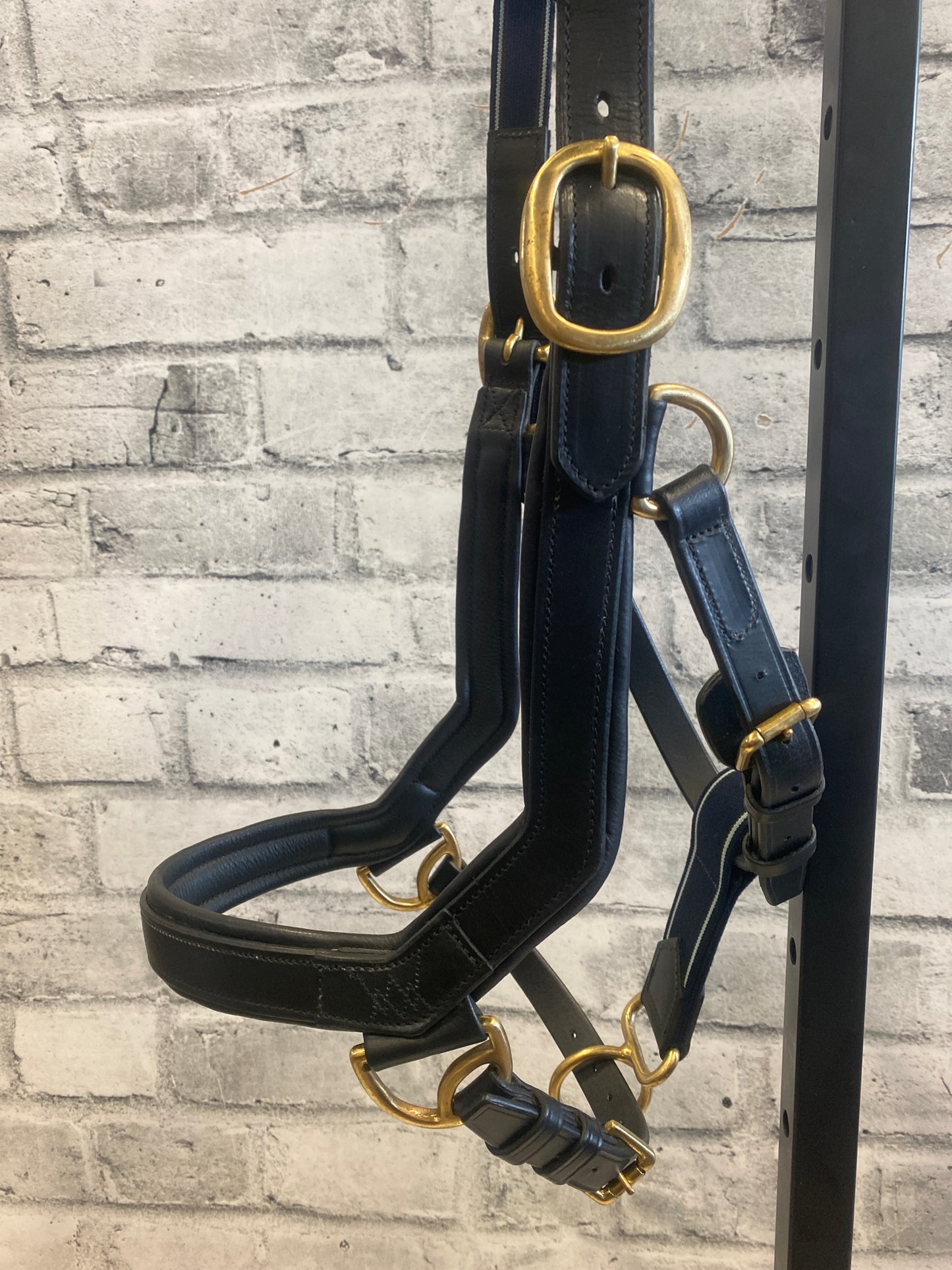Rambo Micklem Halter Black Cob