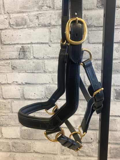 Rambo Micklem Halter Black Cob