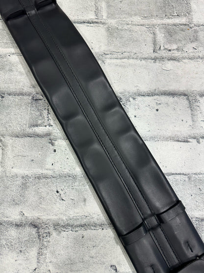 26" Stubben Leather Dressage Girth Black