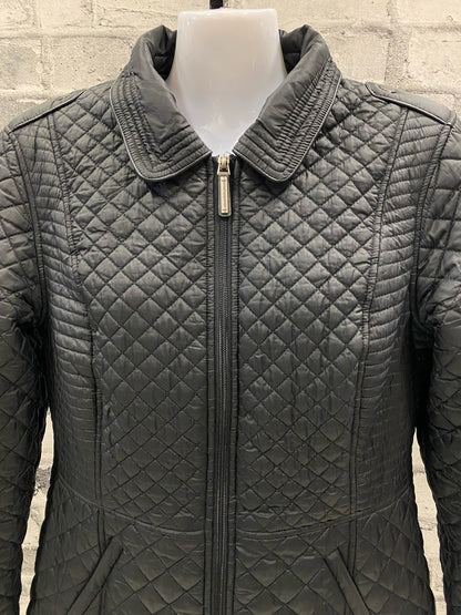 Asmar Quilted Riding Jacket Black L